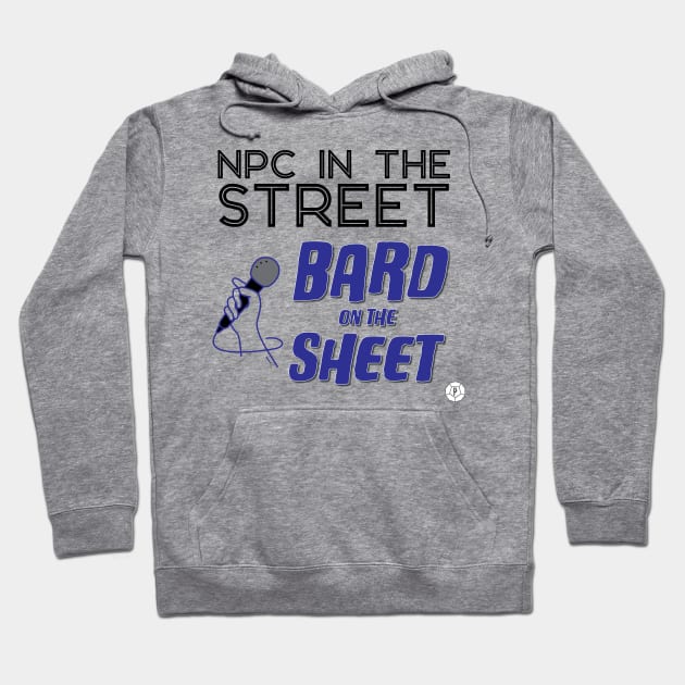 NPC / Bard T-Shirt Hoodie by powterpress